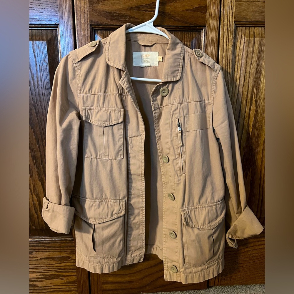 J. Crew Classic Twill Chino Jacket